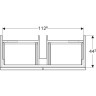 Тумба под раковину GEBERIT ICON 841121000 120 см